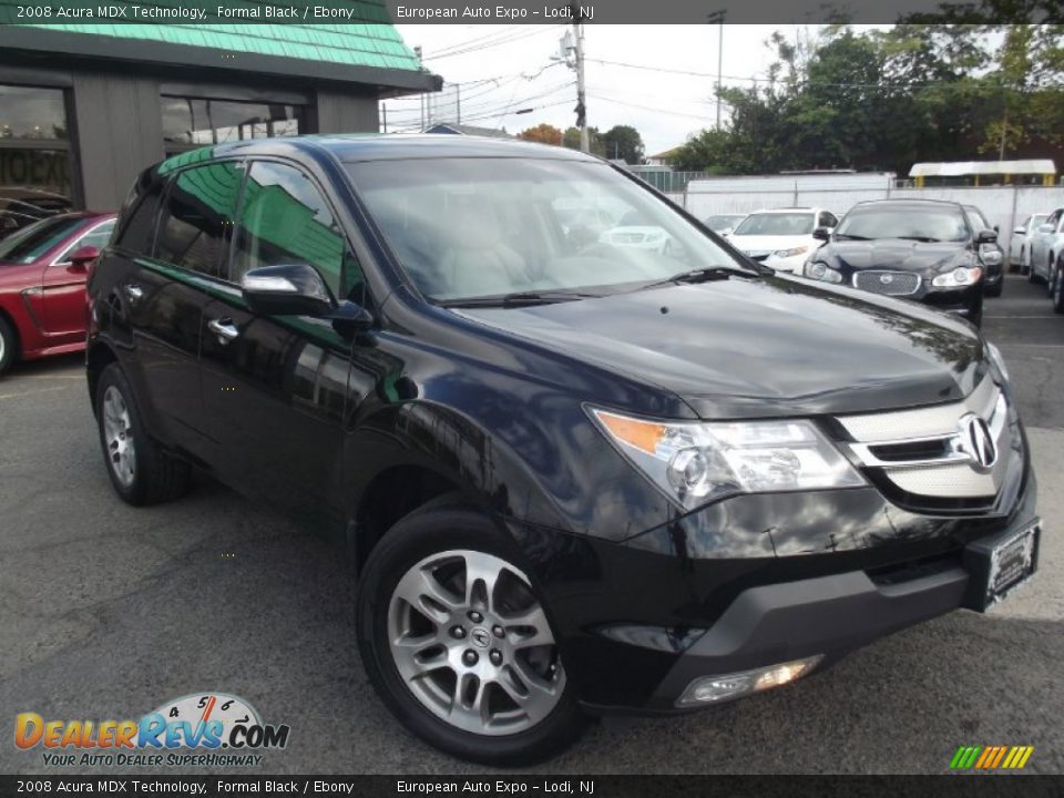 2008 Acura MDX Technology Formal Black / Ebony Photo #2