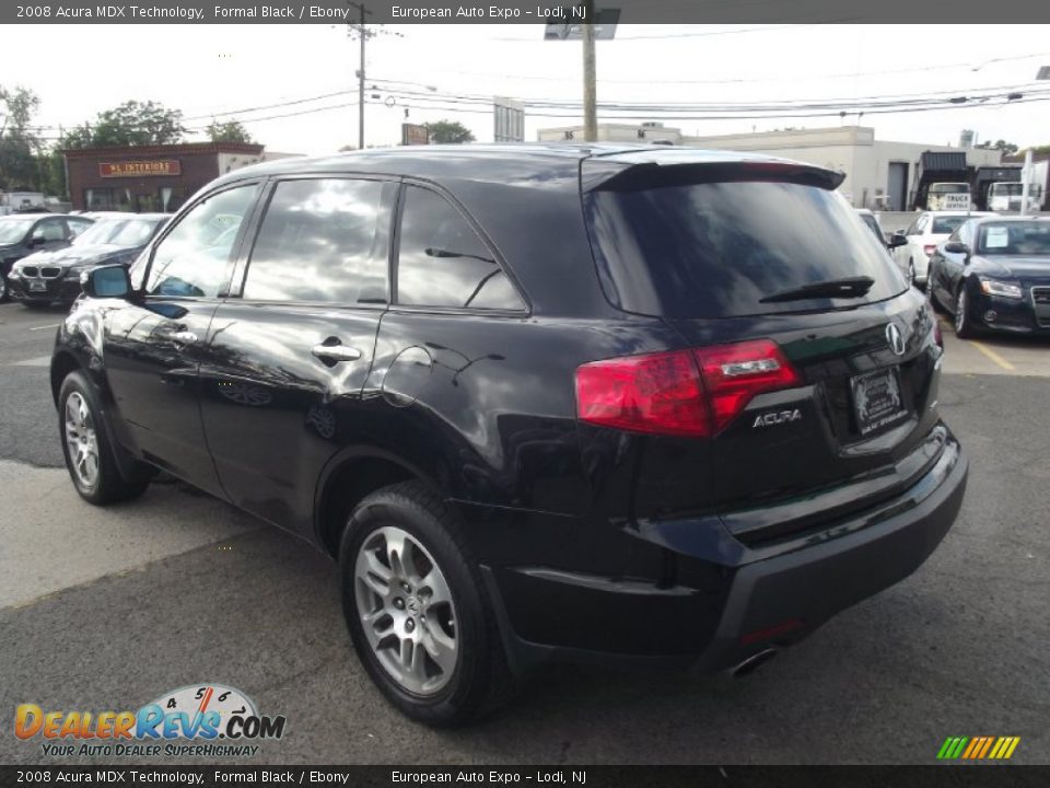 2008 Acura MDX Technology Formal Black / Ebony Photo #4