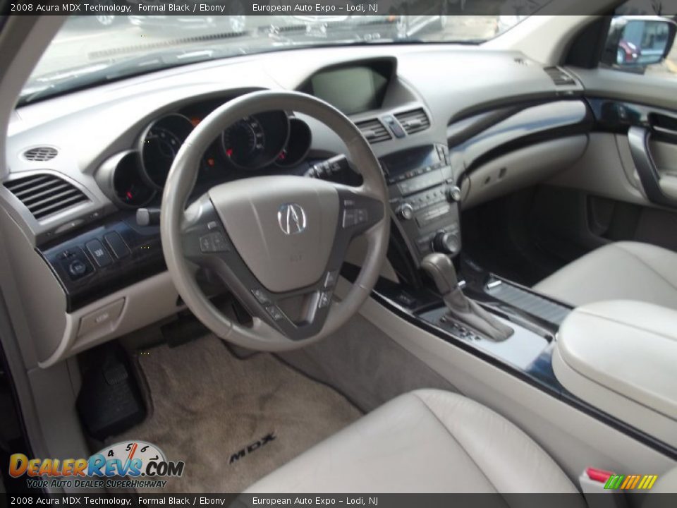 2008 Acura MDX Technology Formal Black / Ebony Photo #8