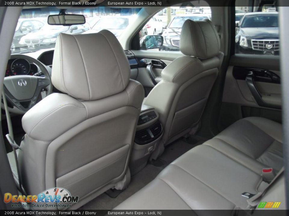 2008 Acura MDX Technology Formal Black / Ebony Photo #10