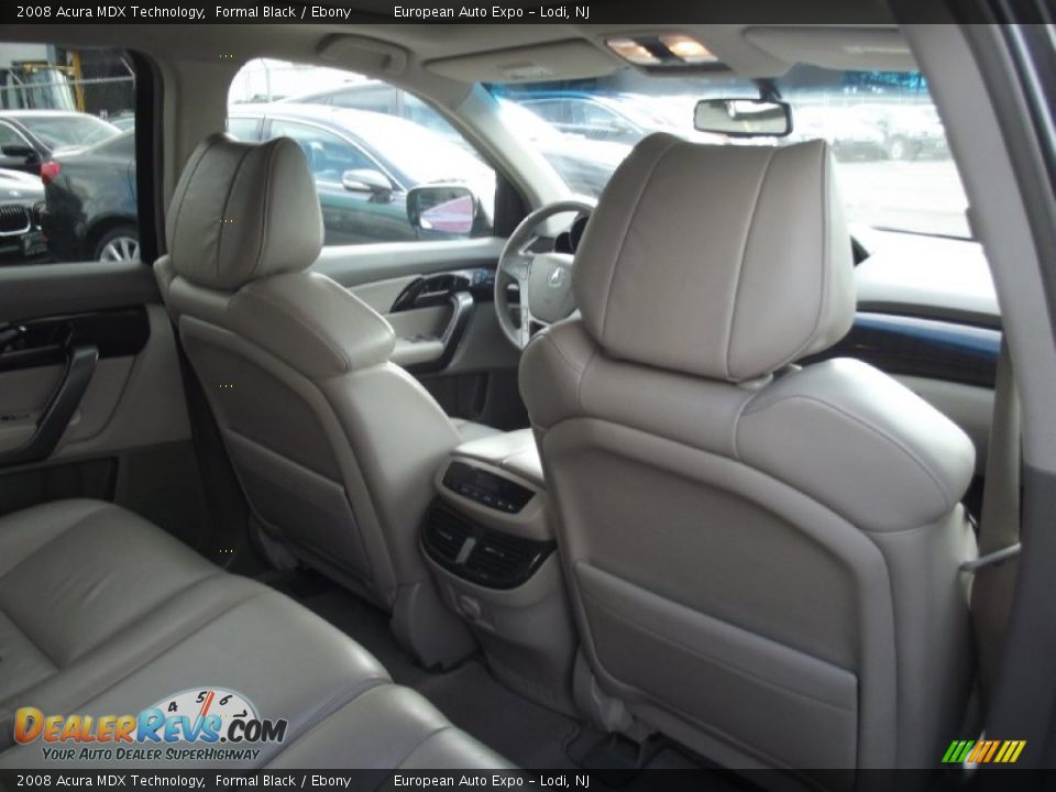 2008 Acura MDX Technology Formal Black / Ebony Photo #13