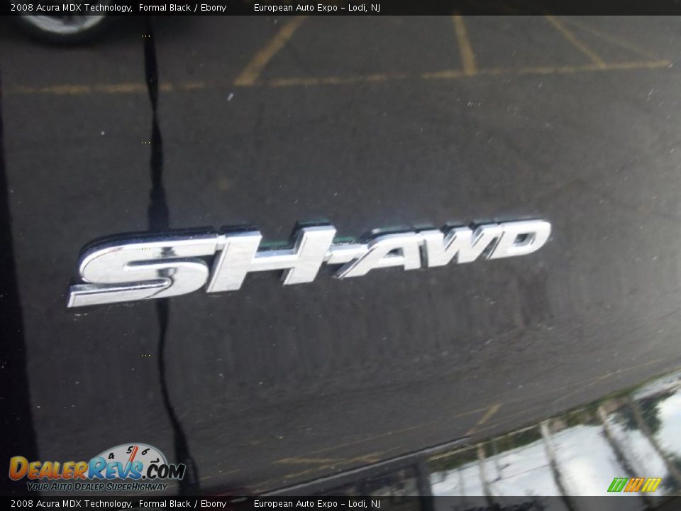 2008 Acura MDX Technology Formal Black / Ebony Photo #20