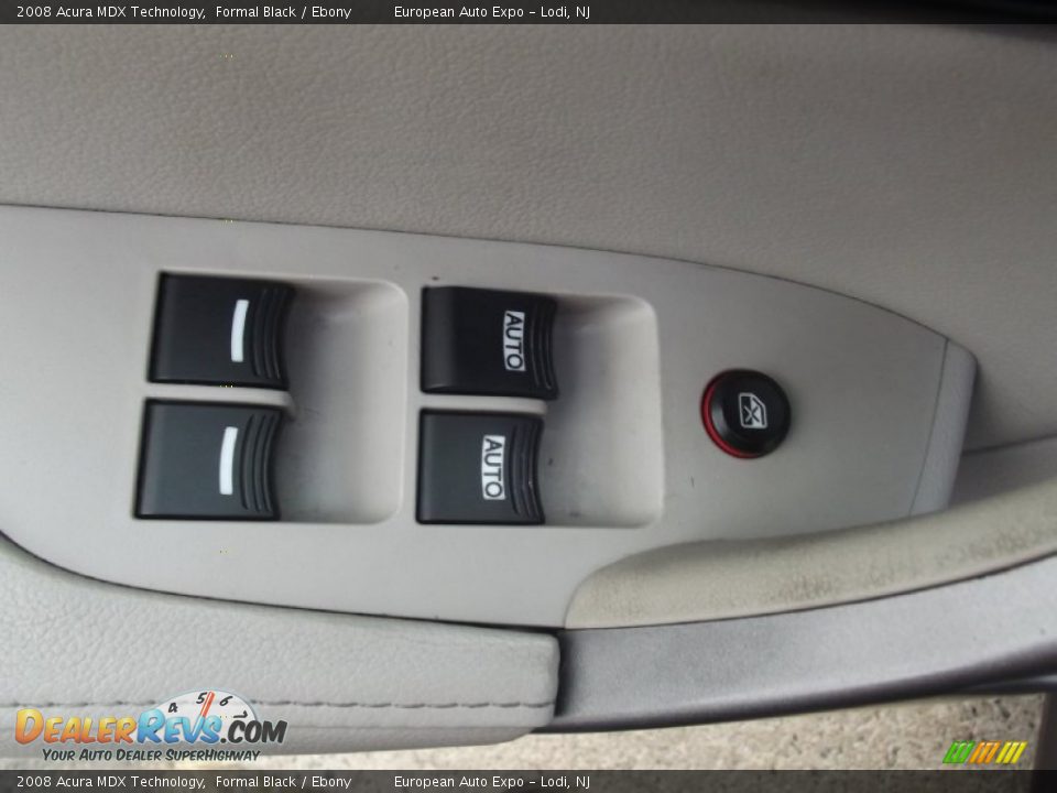 2008 Acura MDX Technology Formal Black / Ebony Photo #25