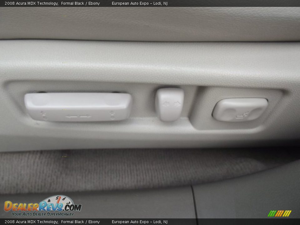 2008 Acura MDX Technology Formal Black / Ebony Photo #26