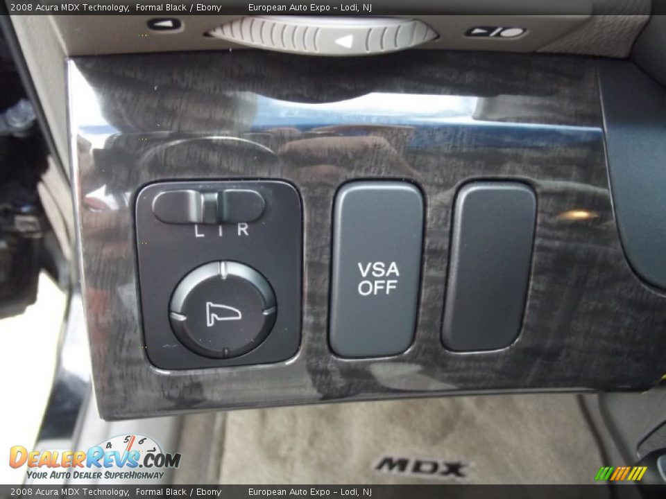 2008 Acura MDX Technology Formal Black / Ebony Photo #27