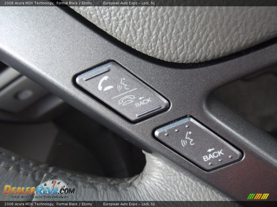 2008 Acura MDX Technology Formal Black / Ebony Photo #31