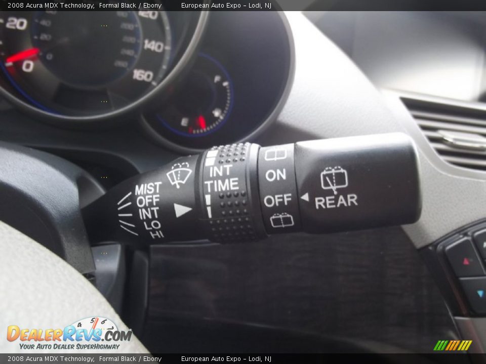 2008 Acura MDX Technology Formal Black / Ebony Photo #33