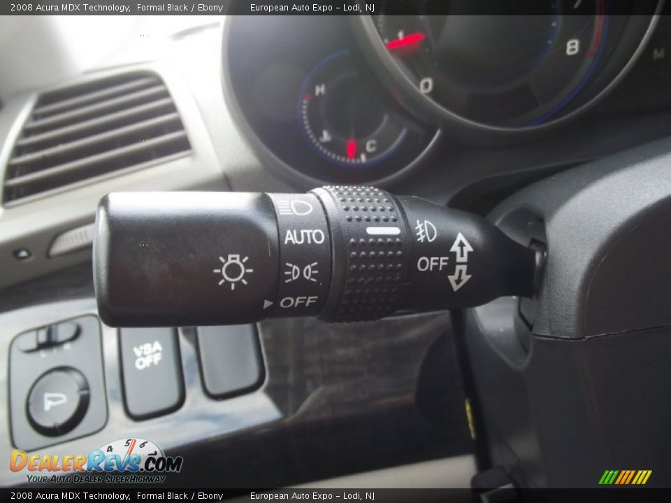 2008 Acura MDX Technology Formal Black / Ebony Photo #34