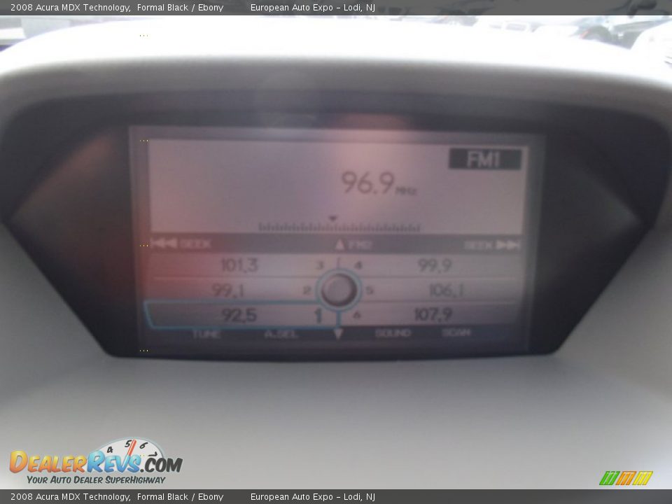 2008 Acura MDX Technology Formal Black / Ebony Photo #36