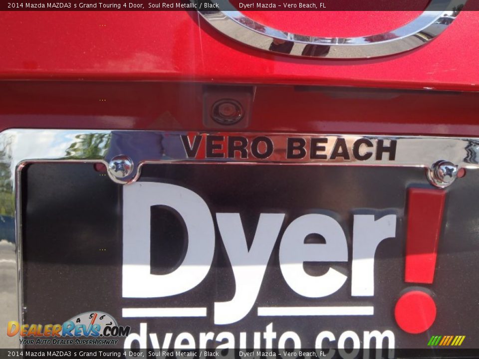2014 Mazda MAZDA3 s Grand Touring 4 Door Soul Red Metallic / Black Photo #5