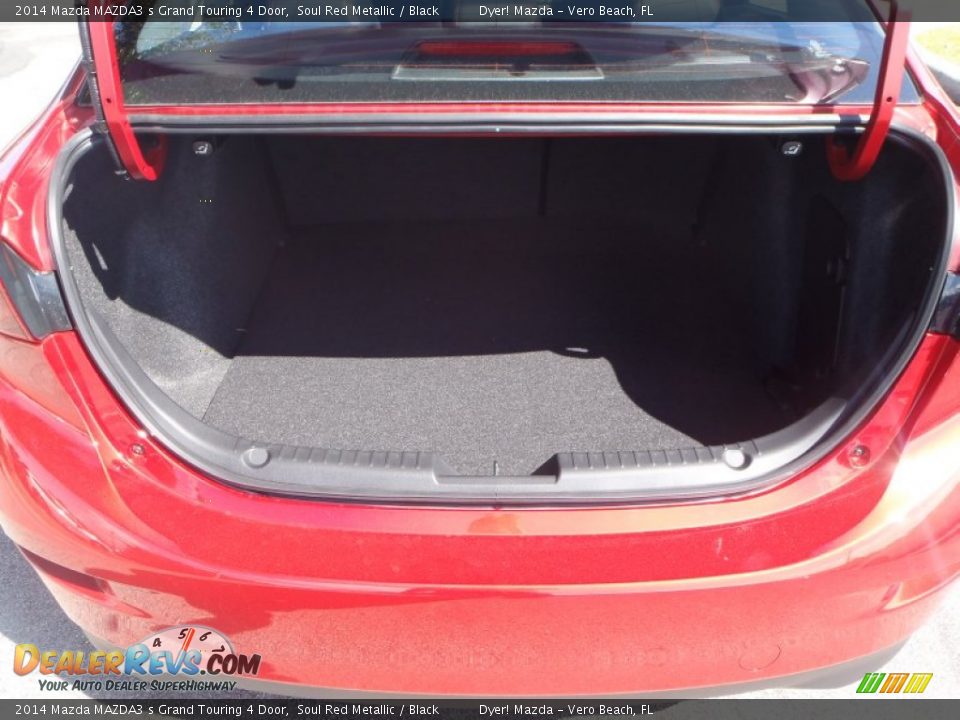 2014 Mazda MAZDA3 s Grand Touring 4 Door Soul Red Metallic / Black Photo #6