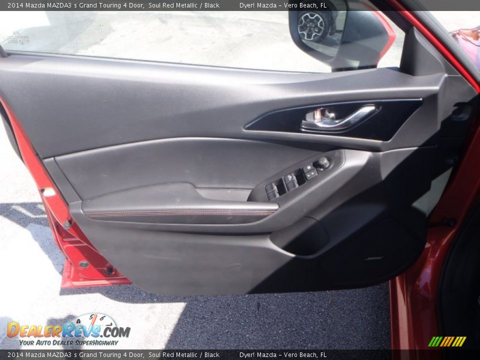 2014 Mazda MAZDA3 s Grand Touring 4 Door Soul Red Metallic / Black Photo #10