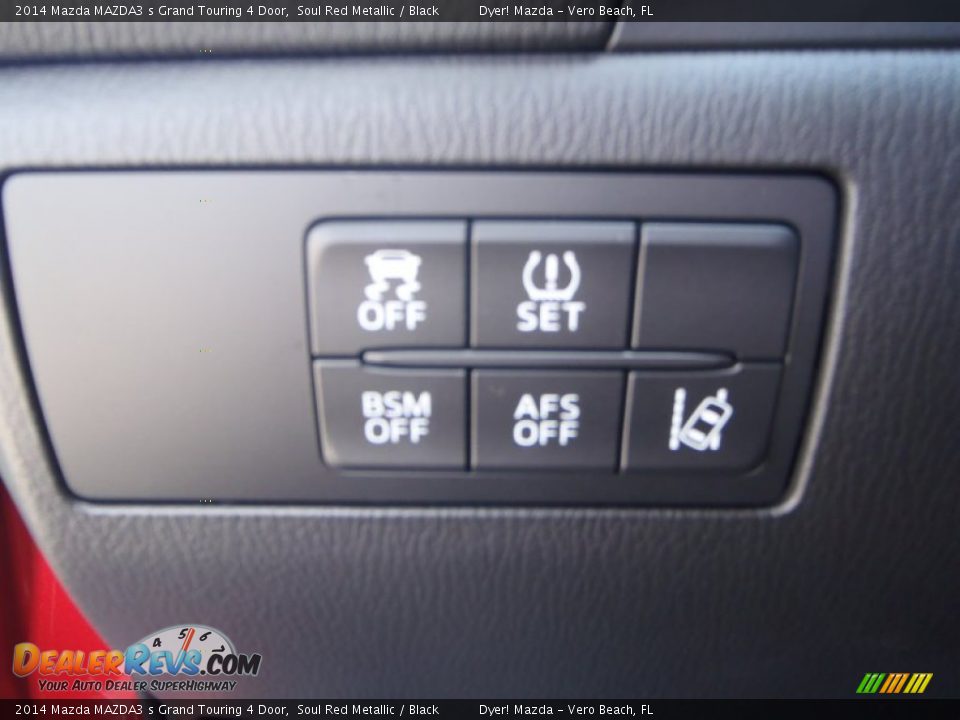 2014 Mazda MAZDA3 s Grand Touring 4 Door Soul Red Metallic / Black Photo #14