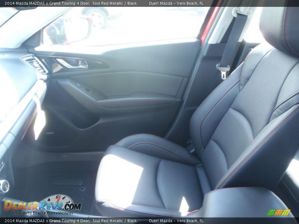 2014 Mazda MAZDA3 s Grand Touring 4 Door Soul Red Metallic / Black Photo #20