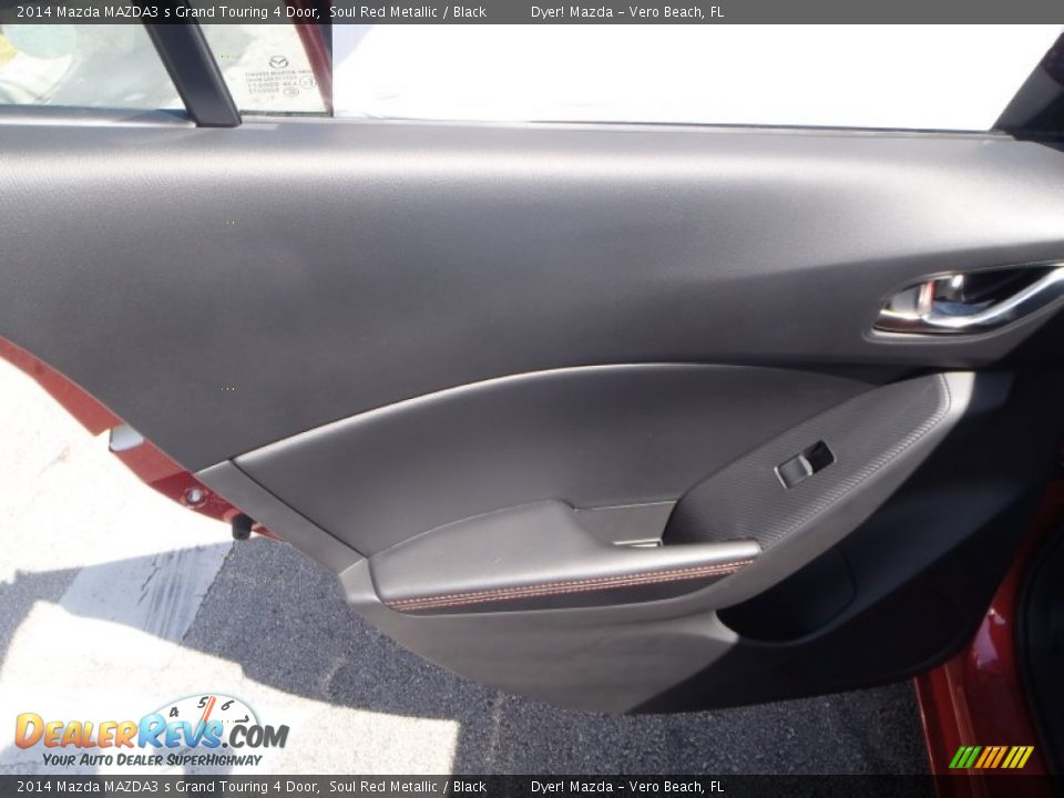 2014 Mazda MAZDA3 s Grand Touring 4 Door Soul Red Metallic / Black Photo #22