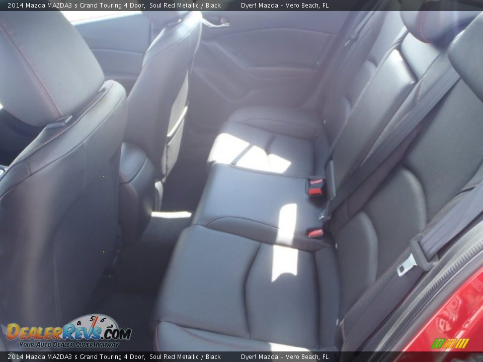 2014 Mazda MAZDA3 s Grand Touring 4 Door Soul Red Metallic / Black Photo #23
