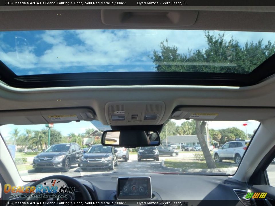 2014 Mazda MAZDA3 s Grand Touring 4 Door Soul Red Metallic / Black Photo #24