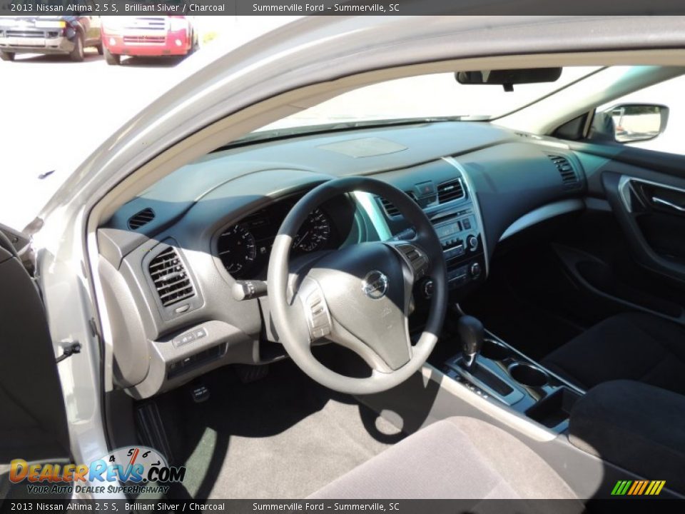 2013 Nissan Altima 2.5 S Brilliant Silver / Charcoal Photo #3