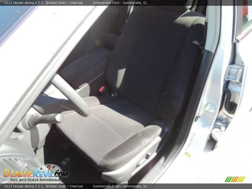 2013 Nissan Altima 2.5 S Brilliant Silver / Charcoal Photo #4