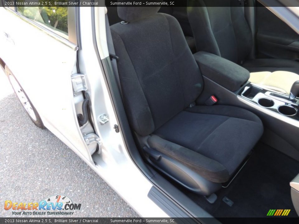 2013 Nissan Altima 2.5 S Brilliant Silver / Charcoal Photo #8