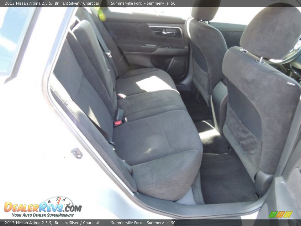 2013 Nissan Altima 2.5 S Brilliant Silver / Charcoal Photo #10