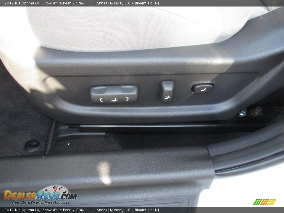 2012 Kia Optima LX Snow White Pearl / Gray Photo #11