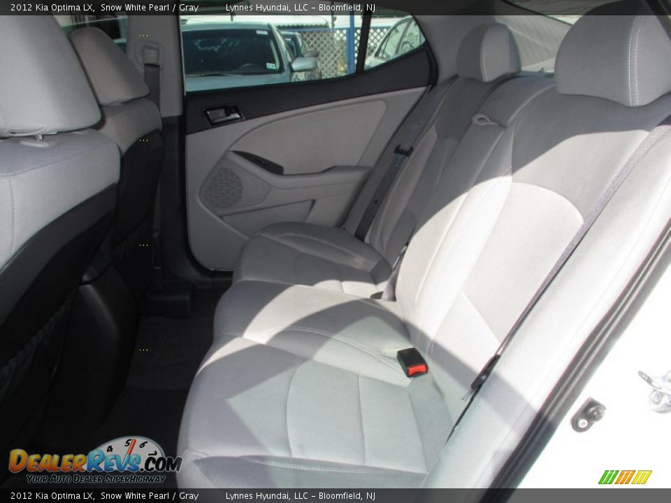 Rear Seat of 2012 Kia Optima LX Photo #12