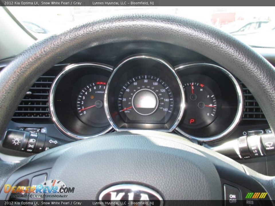 2012 Kia Optima LX Gauges Photo #16