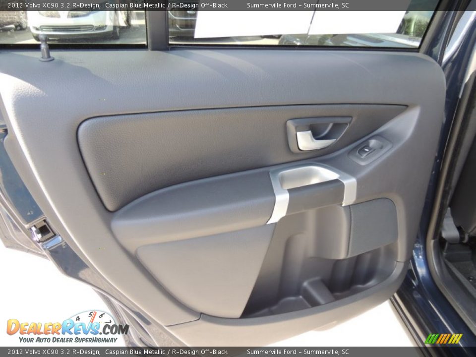 2012 Volvo XC90 3.2 R-Design Caspian Blue Metallic / R-Design Off-Black Photo #8