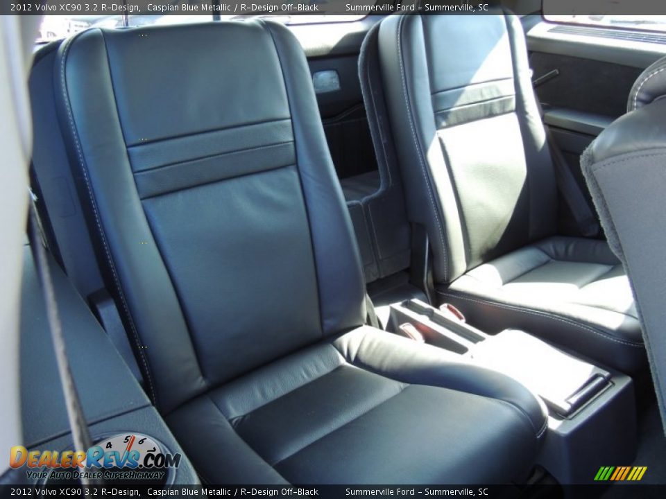 2012 Volvo XC90 3.2 R-Design Caspian Blue Metallic / R-Design Off-Black Photo #12