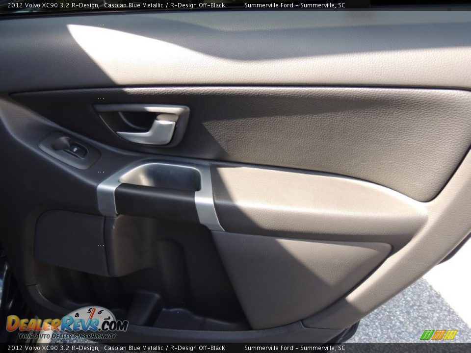 2012 Volvo XC90 3.2 R-Design Caspian Blue Metallic / R-Design Off-Black Photo #13