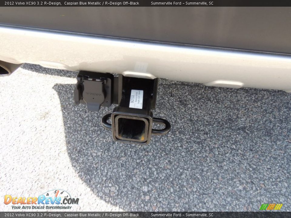 2012 Volvo XC90 3.2 R-Design Caspian Blue Metallic / R-Design Off-Black Photo #16