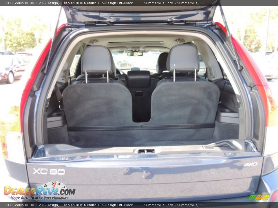 2012 Volvo XC90 3.2 R-Design Caspian Blue Metallic / R-Design Off-Black Photo #17