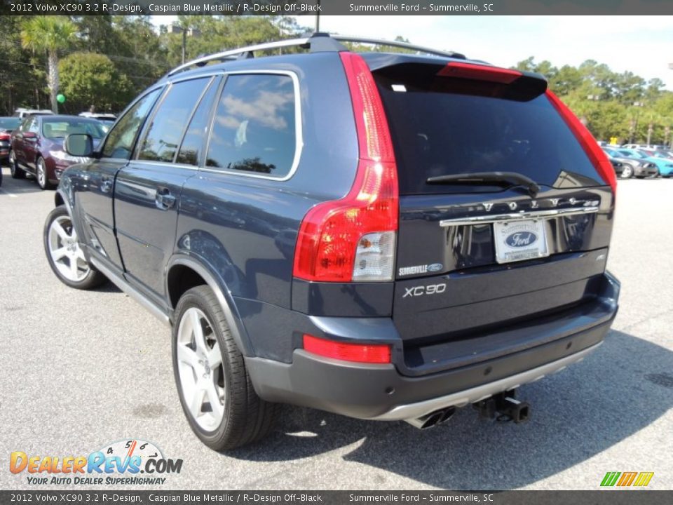 2012 Volvo XC90 3.2 R-Design Caspian Blue Metallic / R-Design Off-Black Photo #18