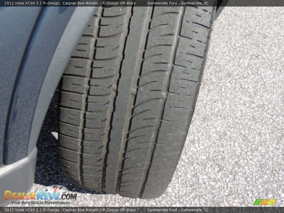 2012 Volvo XC90 3.2 R-Design Caspian Blue Metallic / R-Design Off-Black Photo #20