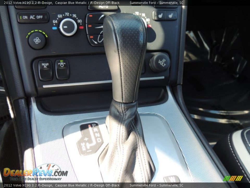 2012 Volvo XC90 3.2 R-Design Caspian Blue Metallic / R-Design Off-Black Photo #22