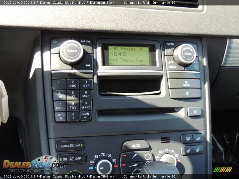 2012 Volvo XC90 3.2 R-Design Caspian Blue Metallic / R-Design Off-Black Photo #23