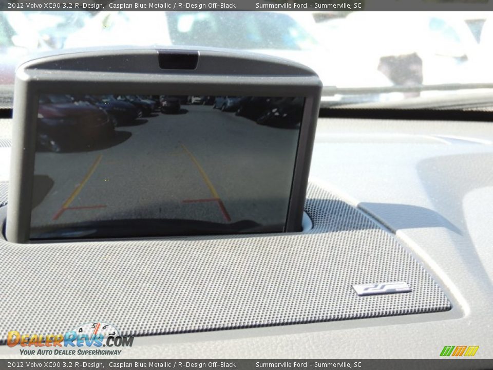 2012 Volvo XC90 3.2 R-Design Caspian Blue Metallic / R-Design Off-Black Photo #25