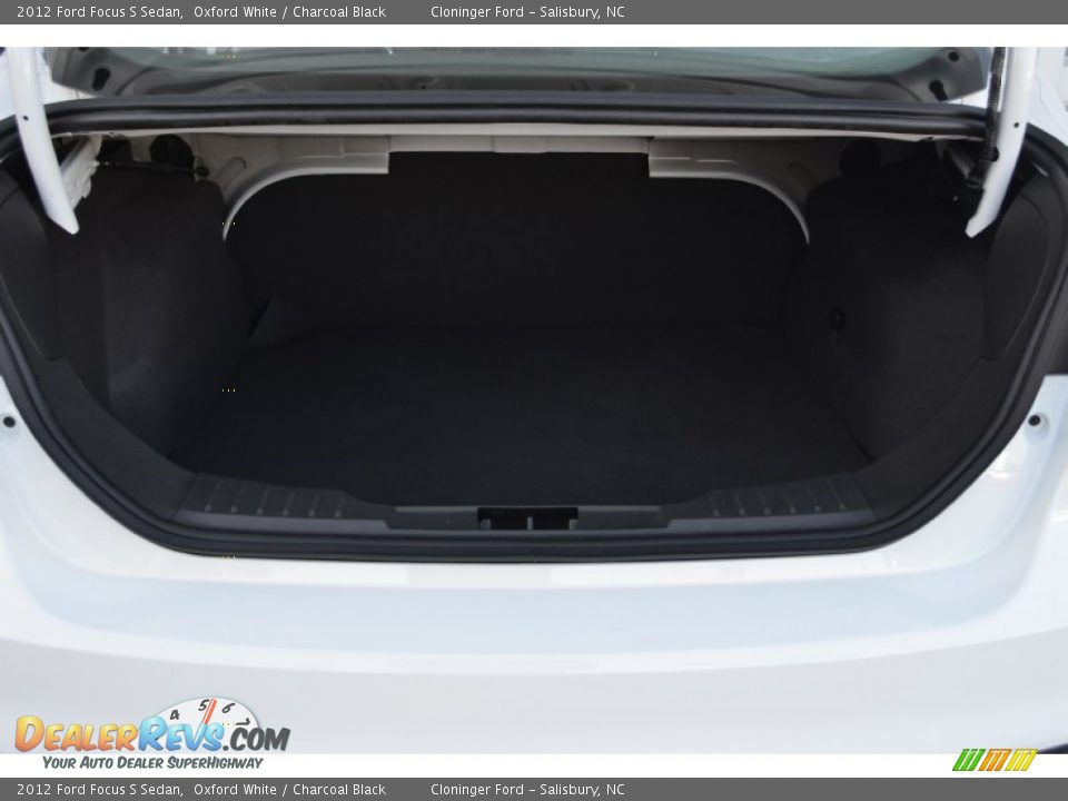 2012 Ford Focus S Sedan Oxford White / Charcoal Black Photo #12