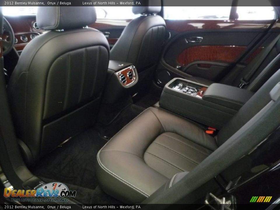 Rear Seat of 2012 Bentley Mulsanne  Photo #8
