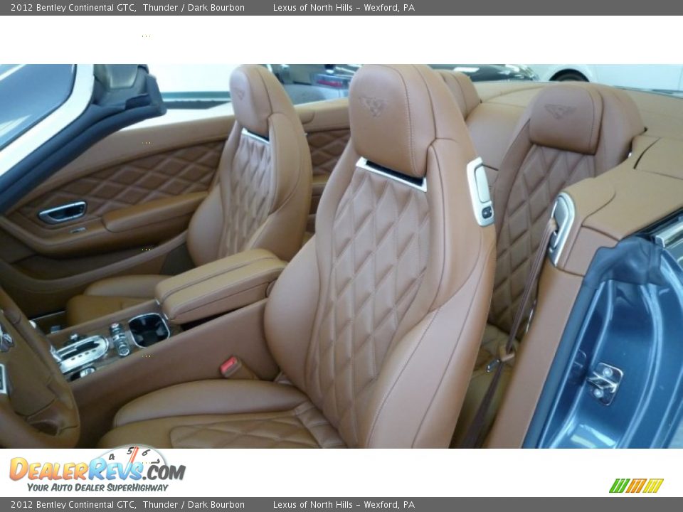 Front Seat of 2012 Bentley Continental GTC  Photo #5