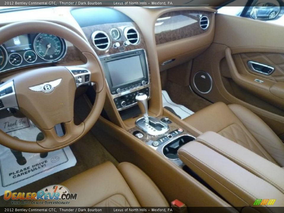 Dark Bourbon Interior - 2012 Bentley Continental GTC  Photo #6