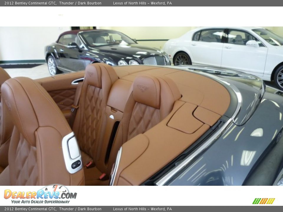 Rear Seat of 2012 Bentley Continental GTC  Photo #10