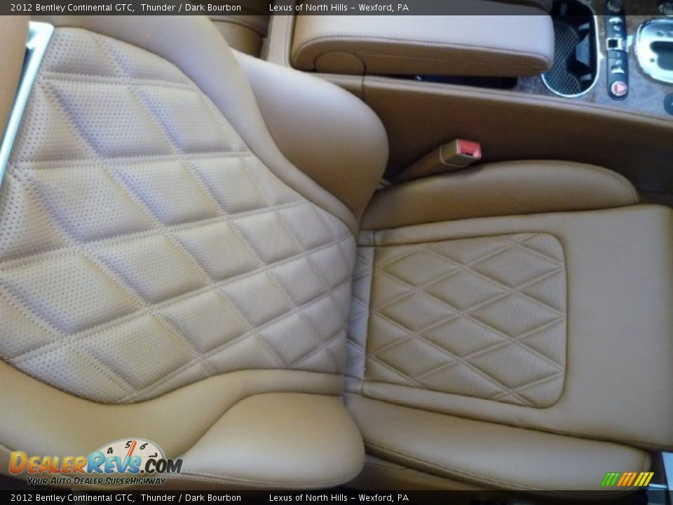 Front Seat of 2012 Bentley Continental GTC  Photo #23