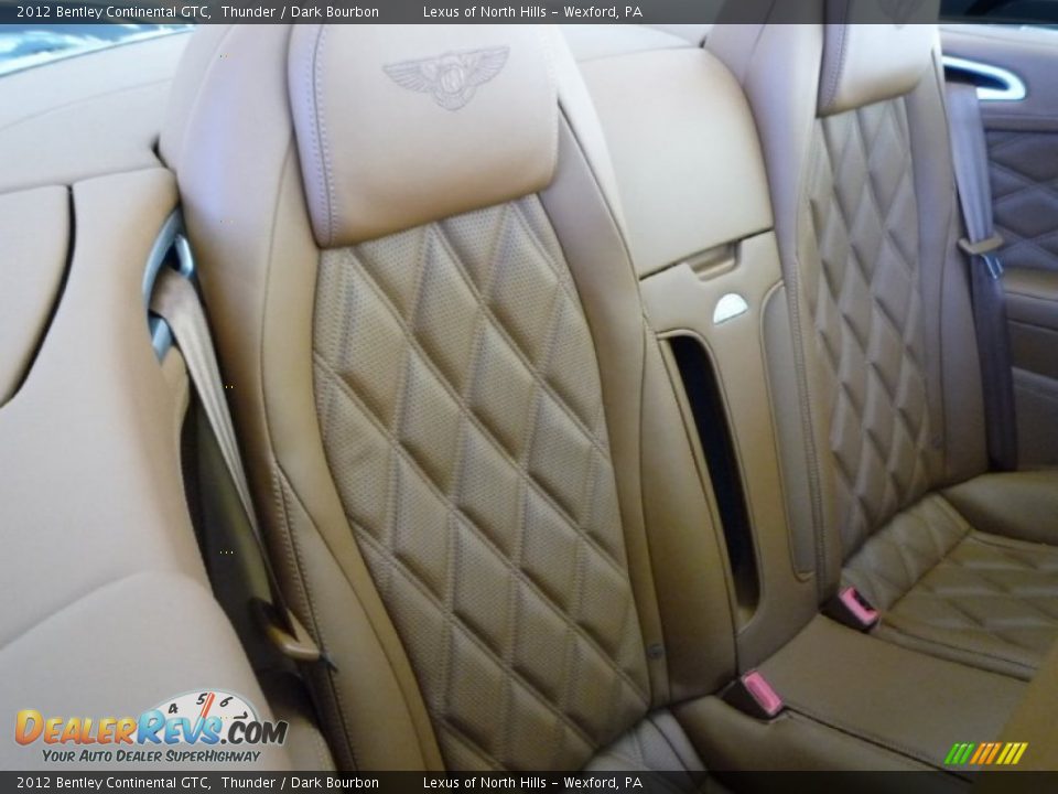 Rear Seat of 2012 Bentley Continental GTC  Photo #25