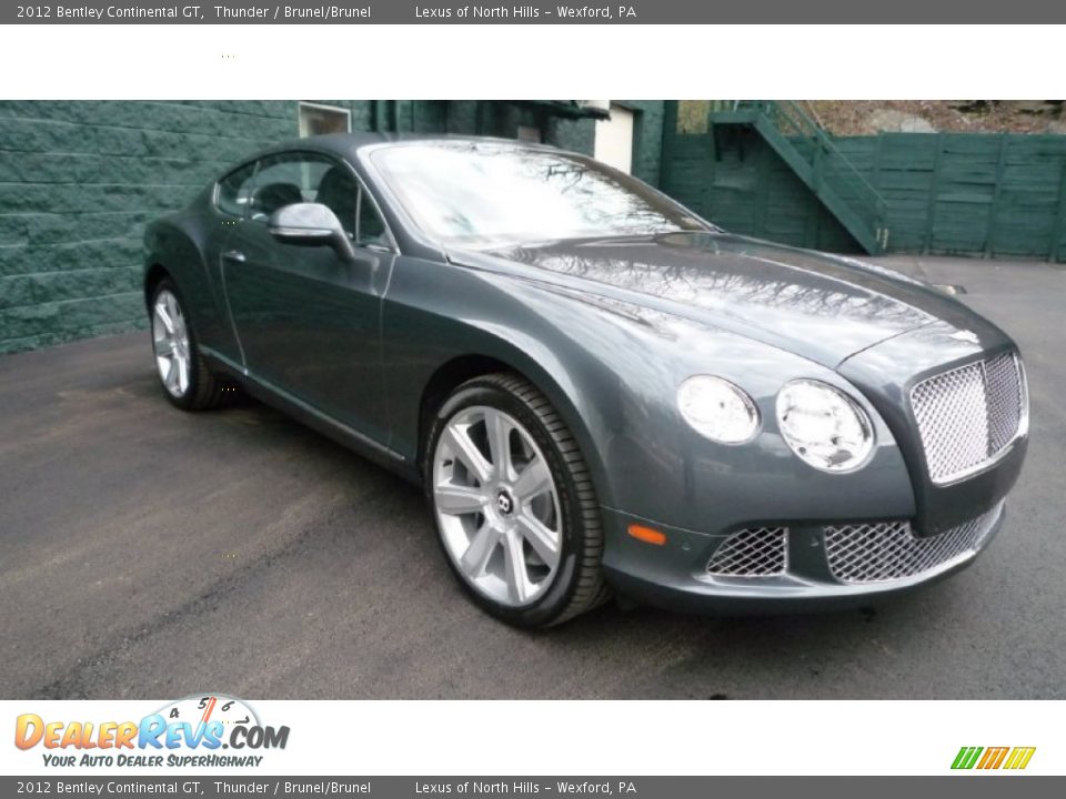 Front 3/4 View of 2012 Bentley Continental GT  Photo #1