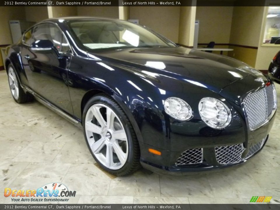 Front 3/4 View of 2012 Bentley Continental GT  Photo #1
