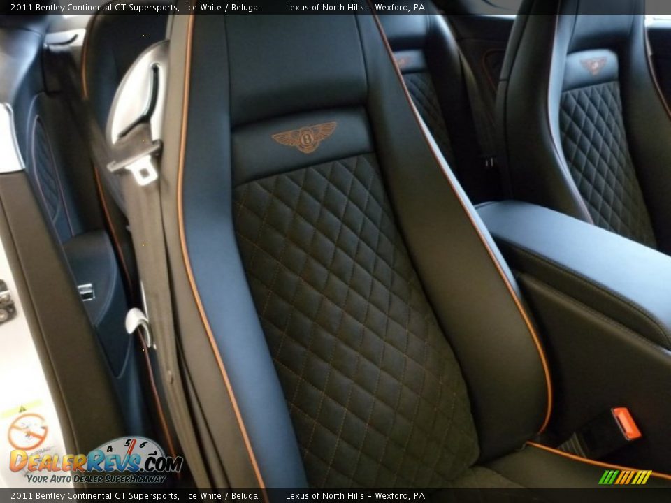 Front Seat of 2011 Bentley Continental GT Supersports Photo #6