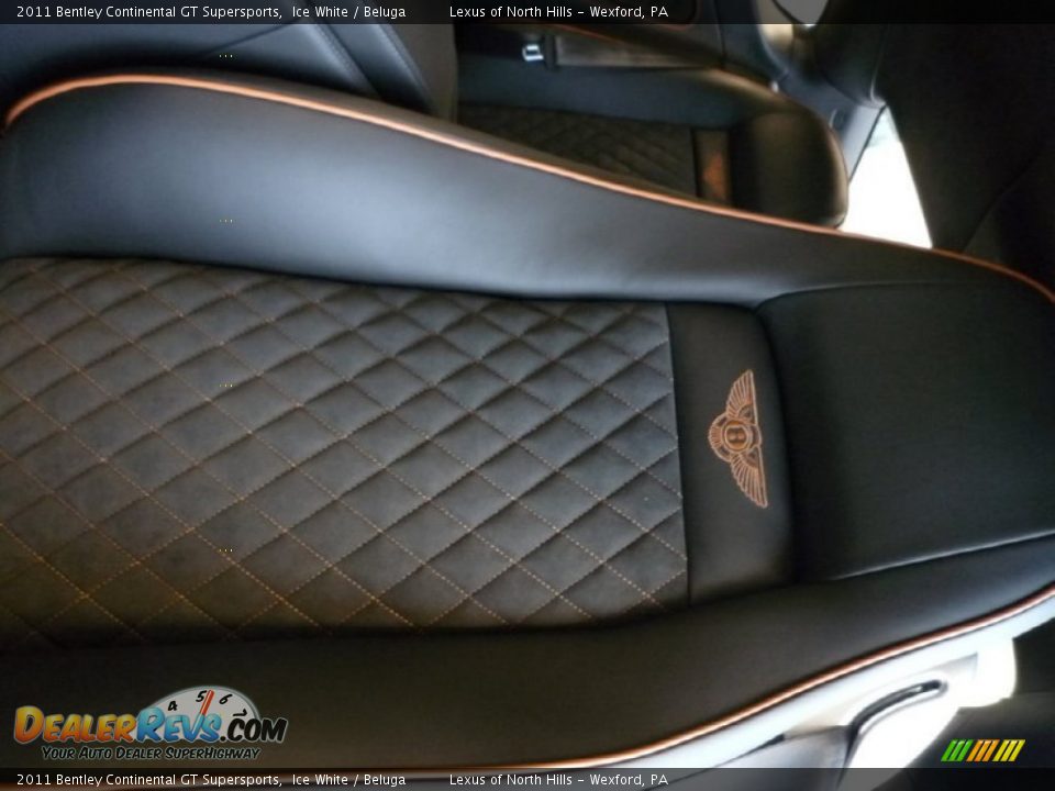 2011 Bentley Continental GT Supersports Ice White / Beluga Photo #11