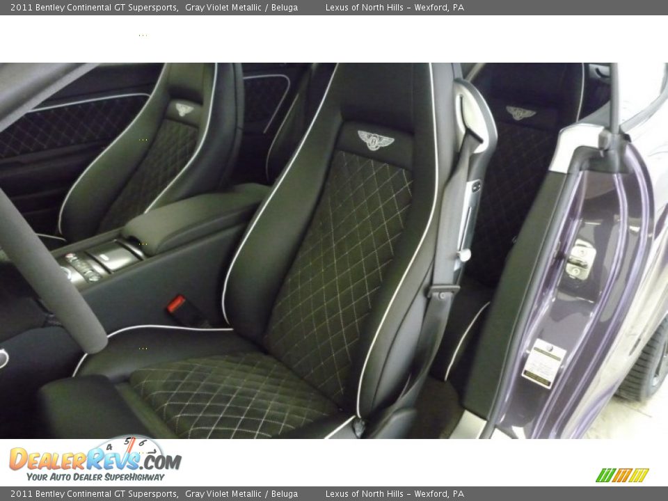 Front Seat of 2011 Bentley Continental GT Supersports Photo #7